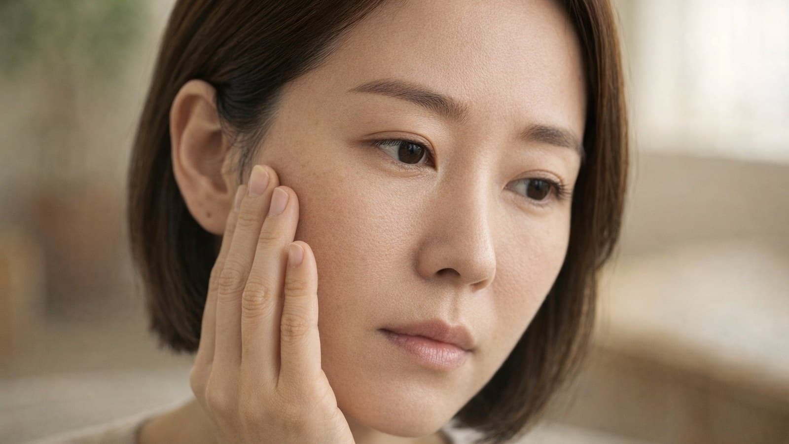 Skin that often feels tight and dry